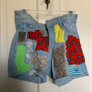 Handmade Patchwork Jeans